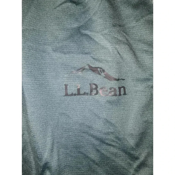 LL Bean M Blue and Grey Long Sleeve UPF 50 Tech Active Women's Top - Picture 2 of 4